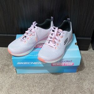 Skechers Light Pink Memory Foam Athletic Shoes